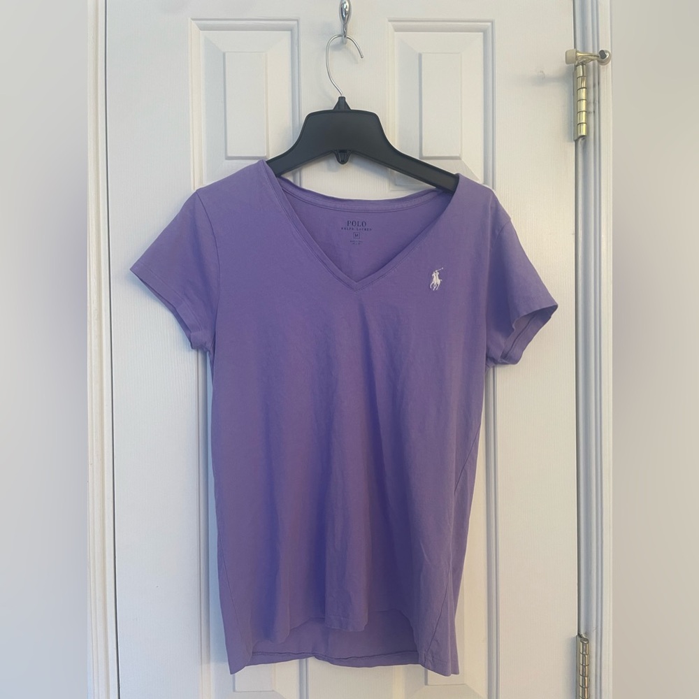Ralph Lauren Polo V Neck Shirt Sz women’s medium
